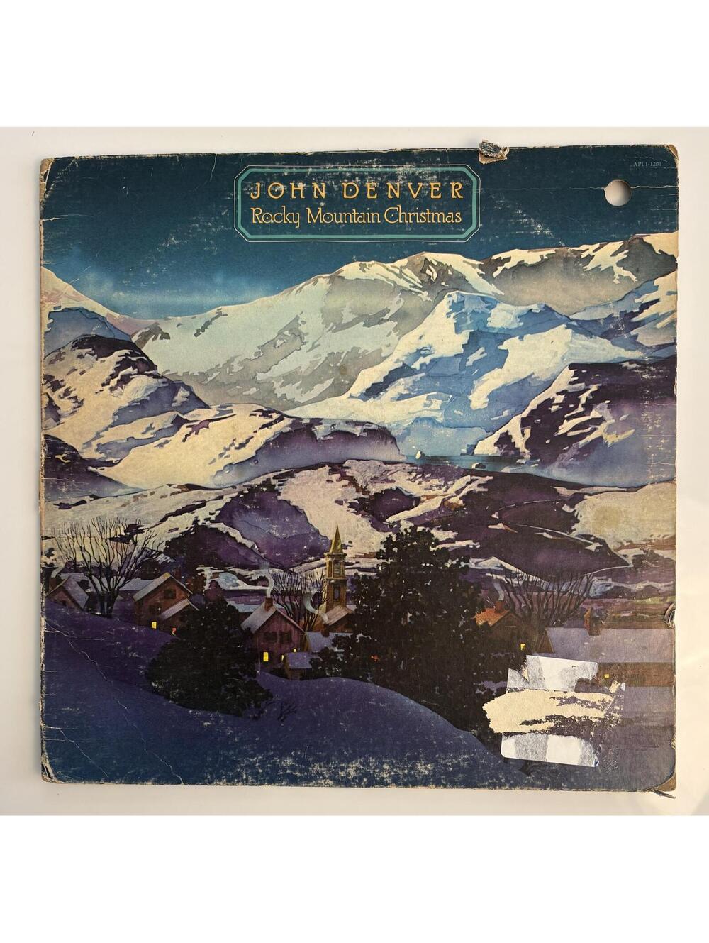 John Denver Rocky Mountain Christmas Vinyl LP 1975 RCA APL1-1201 Gatefold OG